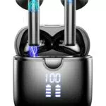 Cuffie Bluetooth 5.3 con 4 Microfoni ENC, Audio Stereo HiFi, 40 Ore Autonomia, Cancellazione Rumore, IP7 Impermeabili - Marca XYZ
