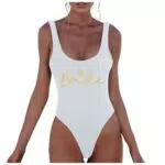 Costume Addio al Nubilato da Bagno Donna Curvy - Team Bride