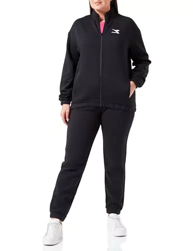 Diadora Tuta in Felpa Donna - Modello L.tracksuit Fz Core