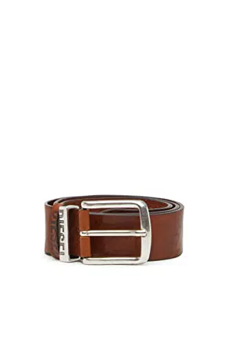 Diesel B-visible Cintura Uomo Marrone