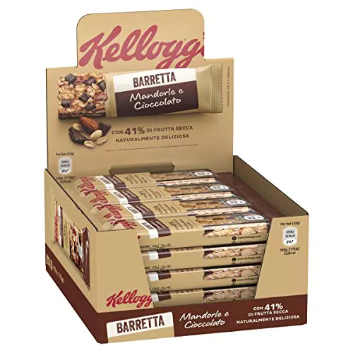 Barrette Kellogg's Mandorle e Cioccolato