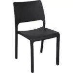 Sedia Impilabile Monoblocco Dmora, Made in Italy