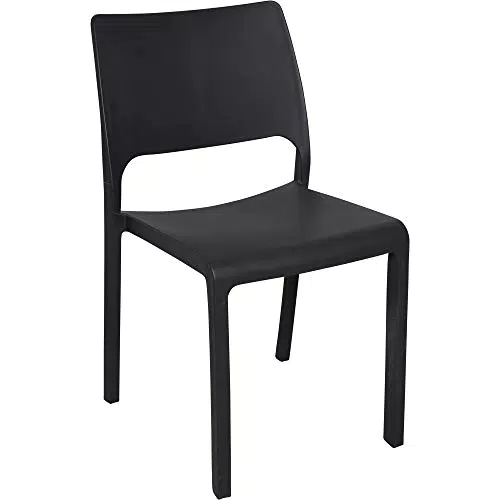 Sedia Impilabile Monoblocco Dmora, Made in Italy