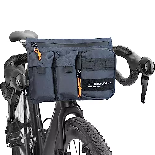 Borsa Manubrio ENJOHOS per Bici: Sistema Molle e Riflettente, Multifunzionale