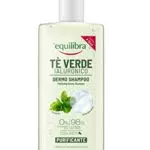 Equilibra Dermo Shampoo Purificante Tè Verde e Ialuronico per Capelli Grassi