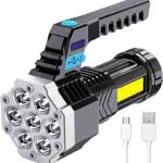 Torcia a LED Ricaricabile Esenlong: Super Luminosa per Campeggio e Escursionismo
