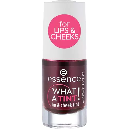 Essence Lip & Cheek Tint Vegano, Naturale, Duraturo - Rosa Evidenziatore