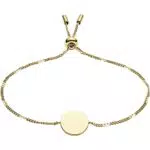 Bracciale Donna Fossil Vintage Iconic in Acciaio Inossidabile Dorato