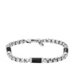 Bracciale da Uomo Fossil in Acciaio Inossidabile