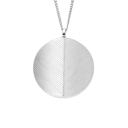 Fossil Collana Locket Collection da donna in acciaio JF04737040
