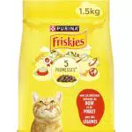 Friskies Crocchette per Gatti Adulti Manzo, Pollo e Verdure