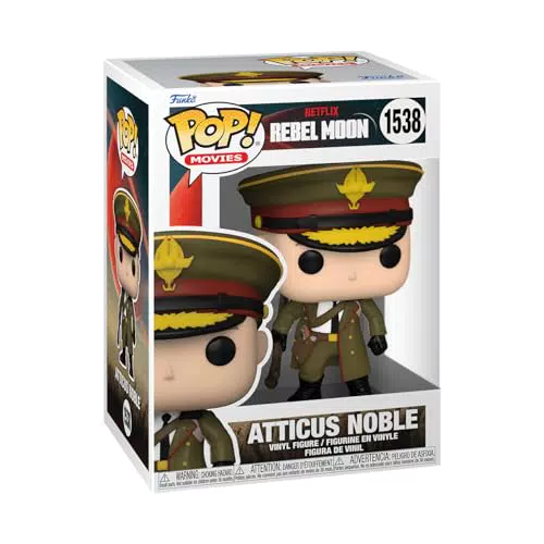 Funko Pop! Movies: Rebel Moon - Atticus Noble - Figura in Vinile da Collezione