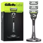 Gillette LABS Rasoio Uomo con 3 Lamette da Barba di Ricambio