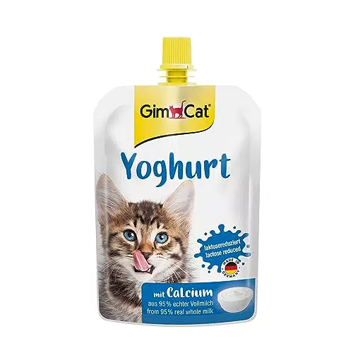 GimCat Snack per gatti a base di yogurt e latte intero a basso contenuto di lattosio