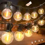 Catene Luminose LED per Esterni GLUROO G40: Luci a Festone Impermeabili per Giardino, Veranda e Bistrot