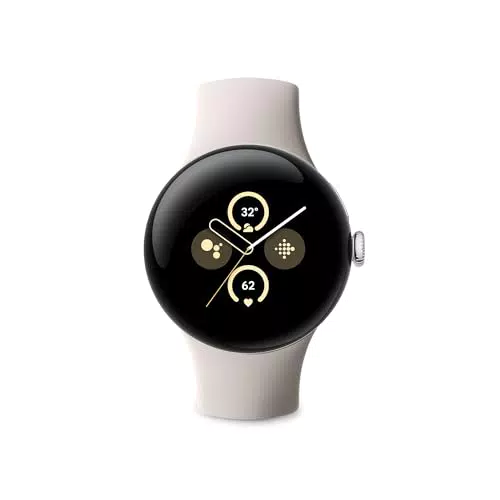 Google Pixel Watch 2 - Smartwatch Android con monitoraggio battito cardiaco e gestione stress