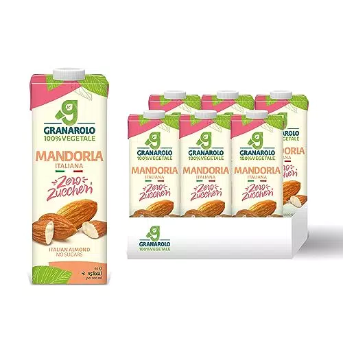 Granarolo Bevanda alla Mandorla - 100% Made in Italy, Zero Zuccheri, Ricca di Vitamine