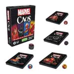 Hasbro Gaming Marvel Caos - Gioco di carte divertente per famiglie dagli 8 anni
