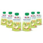 HiPP Frutta Frullata Bio per Bambini - Purea 100% Frutta Pera, Banana e Kiwi