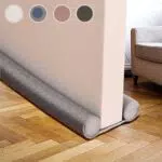 HIZH Paraspifferi per Porte con Doppia Guarnizione Antirumore e Paravento