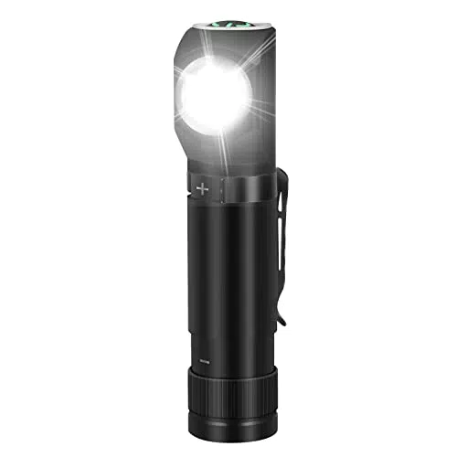HOSONIC Torcia LED Ricaricabile 800 Lumens Impermeabile per Campeggio e Trekking