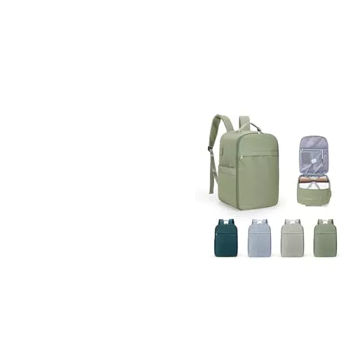 HPLQQ Zaino Bagaglio a Mano per Easyjet, Zaino da Viaggio Impermeabile 15.6"