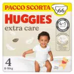 Huggies Pannolini Extra Care Taglia 4 - Confezione da 66