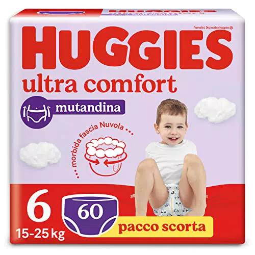 Huggies Ultra Comfort Pannolino Mutandina, Taglia 4