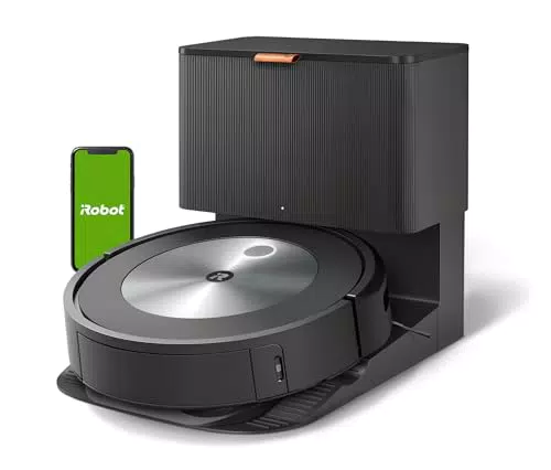 iRobot Roomba J7+ Robot Aspirapolvere Wi-Fi con Svuotamento Automatico e Rilevamento Ostacoli