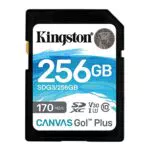 Kingston SDG3 Scheda di Memoria SDXC 256GB Canvas Go Plus UHS-I U3 V30