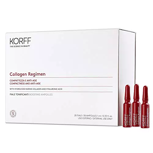 Korff Collagen Age Filler - Fiale Antirughe con Collagene Marino e Acido Ialuronico