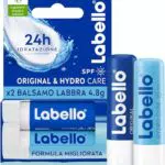 Labello Bipack Classic Care e Labello Hydro Care - Balsamo Labbra Duo SPF 15