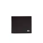 Lacoste NH1112FG - Portamonete Uomo, NERO, Taglia Unica