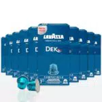 Lavazza Espresso Dek Capsule di Caffè Compatibili Nespresso Original - Note di Frutta Secca e Cioccolato, Arabica e Robusta - Intensità 7/13