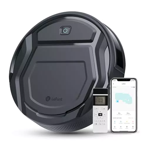 Robot Aspirapolvere LEFANT M210P con Aspirazione Potente e 6 Modalità di Pulizia