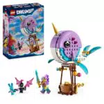 LEGO Mongolfiera-Narvalo di Izzie con Animali Marini: Giocattolo Balena Trasformabile
