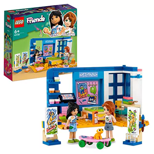 LEGO Friends Cameretta di Liann: Camera da Letto Tema Artistico con Personaggi 2023 Autumn