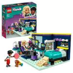 LEGO Friends - Cameretta di Nova, Camera da Letto a Tema Videogiochi 41755