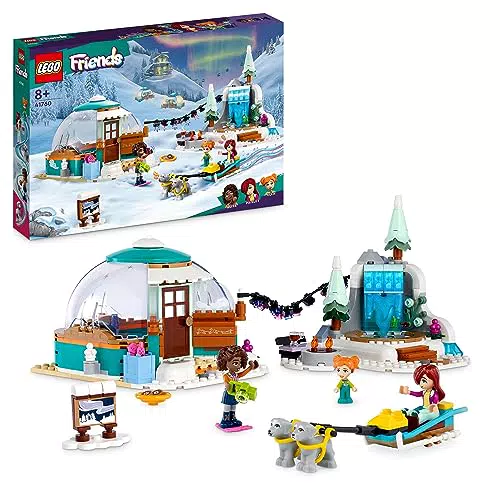 LEGO Friends Vacanza in Igloo con Tenda da Campeggio e Accessori Invernali