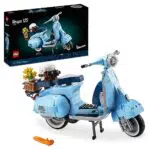 LEGO Icons Vespa 125 - Kit Modellismo per Adulti, Idea Regalo Creativa