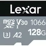 Lexar Professional 1066x Micro SD 128 GB - Scheda microSDXC UHS-I con Adattatore SD - Lettura fino a 160MB/s