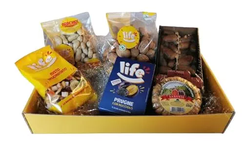 Life Cesto Frutta Secca - Confezione Regalo Classic per Dolce e Salato