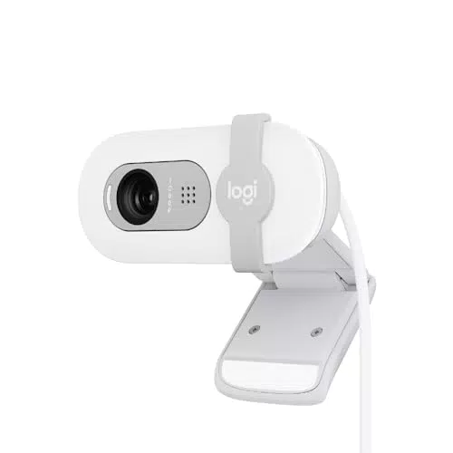 Logitech Brio 100 Full HD - Webcam per riunioni e streaming con microfono integrato