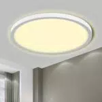 Plafoniera LED LQWELL per Bagno e Soggiorno - 18W 3000K 1600LM IP44