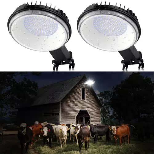 Anpty Luce per Fienile a LED 108W 10800LM Impermeabile IP65 per Esterni