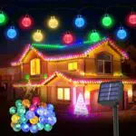 Luci Solari da Giardino Energia Solare per Esterno - Catena Luminosa 8 Modalità IP65 Impermeabile