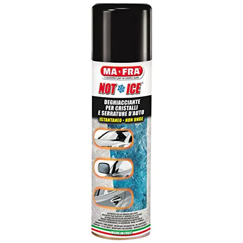 Ma-Fra Deghiacciante Spray per Auto, Scioglie Ghiaccio Parabrezza - 300 ml