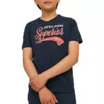 Jack & Jones Maglietta Bambino Essentials Logo Crew