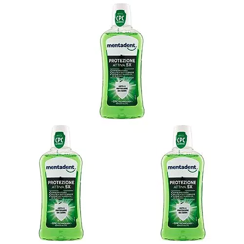 Mentadent Protezione Attiva 5X Collutorio Con Cpc Technology - 400 ml