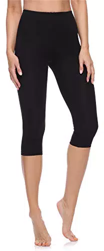 Merry Style Leggings Donna 3/4 in Cotone Traspirante e Confortevoli MS10-199